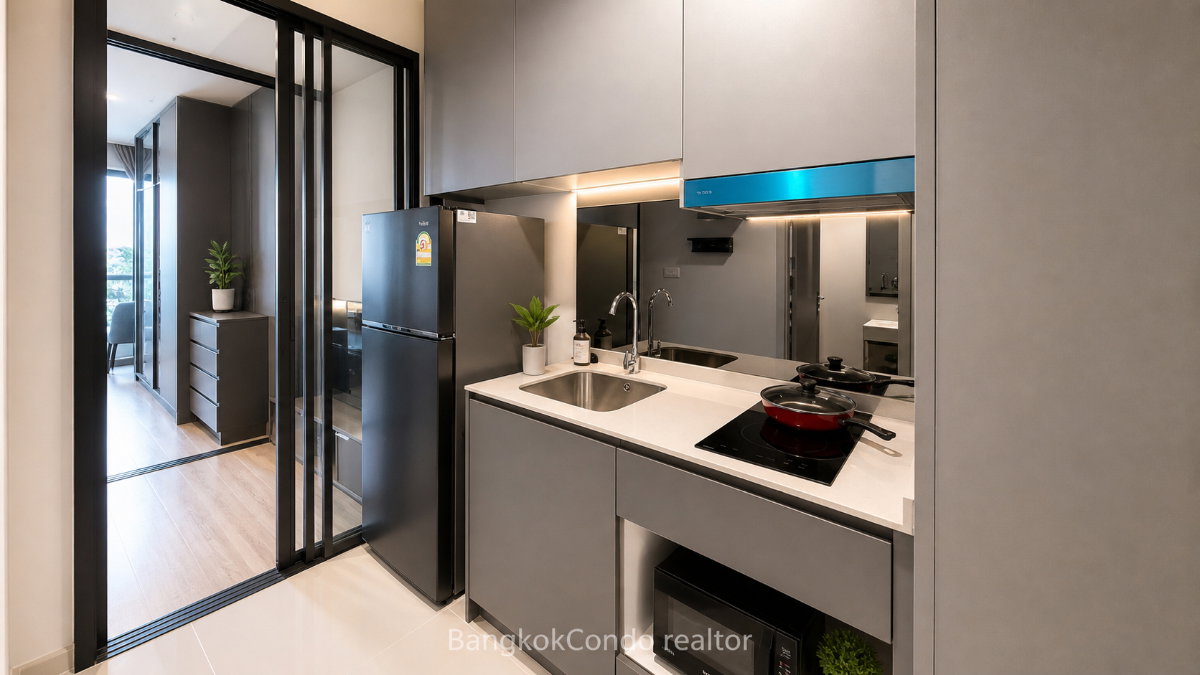 1-Bedroom Condo for Rent at IDEO Sukhumvit – Rama 4 (31 sqm) — Phra Khanong BTS