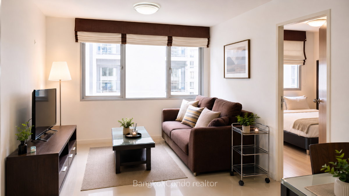 a11351-04 1-Bedroom Condo for Rent at One Sukhumvit 52 (50 sqm) — On Nut BTS