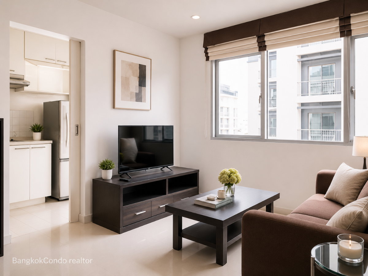 a11351-05 1-Bedroom Condo for Rent at One Sukhumvit 52 (50 sqm) — On Nut BTS