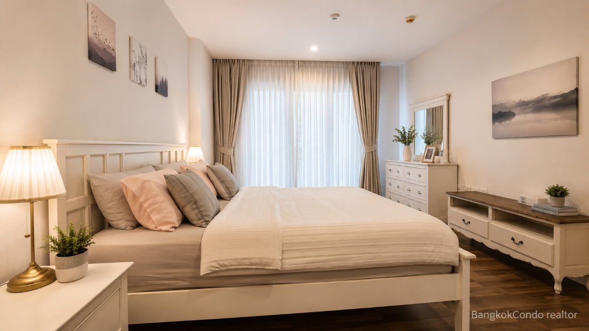 2-Bedroom Condo for Rent at The Room Sukhumvit 62 (76 sqm) — Bang Chak BTS