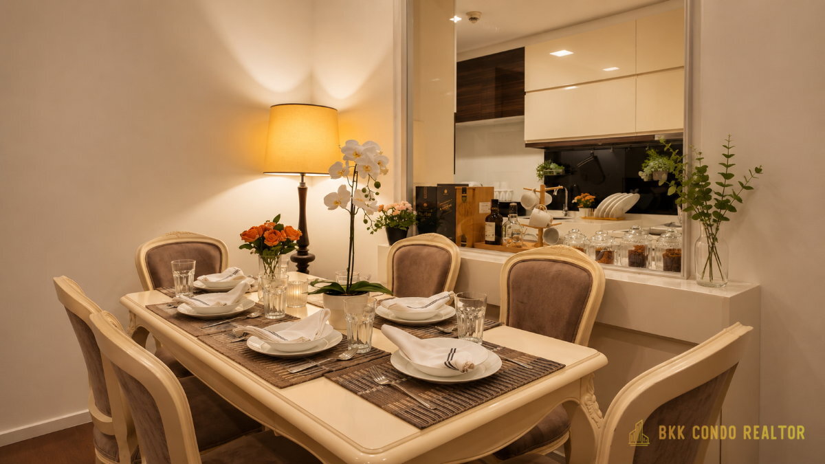 2-Bedroom Condo for Rent at The Room Sukhumvit 62 (76 sqm) — Bang Chak BTS