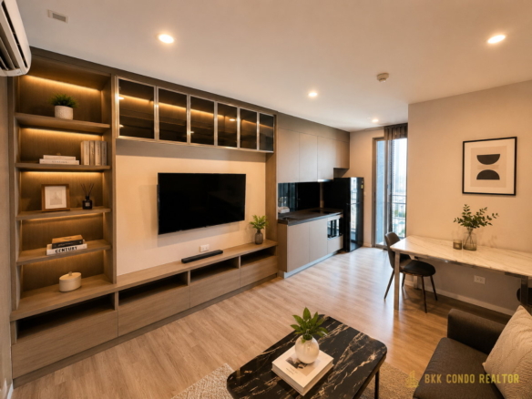 1-Bedroom Condo for Rent at The Room Sukhumvit 69 (44.2 sqm) — Phra Khanong BTS