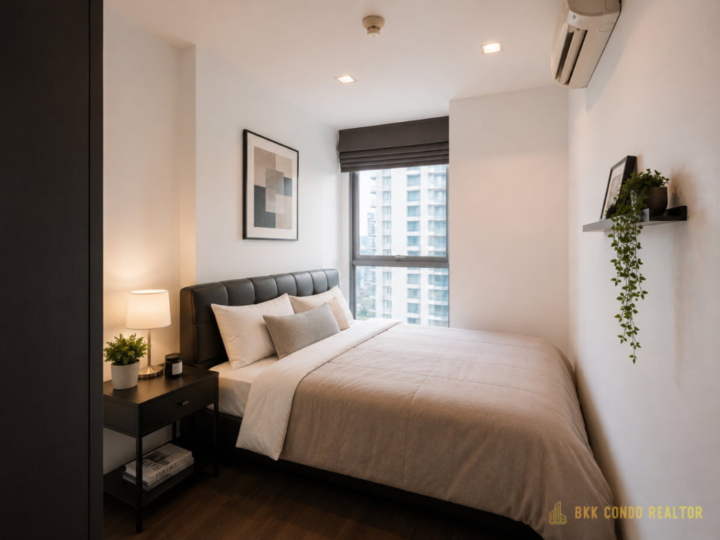 1-Bedroom Condo for Rent at IDEO Q Phayathai (42 sqm) — Phaya Thai BTS