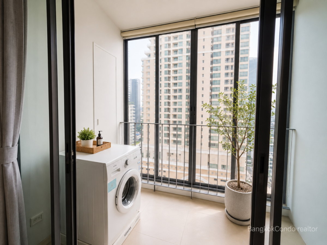 1-Bedroom Condo for Rent at IDEO Q Phayathai (42 sqm) — Phaya Thai BTS