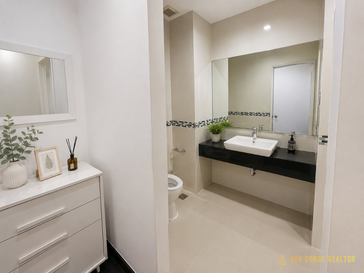 1-Bedroom Condo for Rent at IDEO Q Phayathai (42 sqm) — Phaya Thai BTS