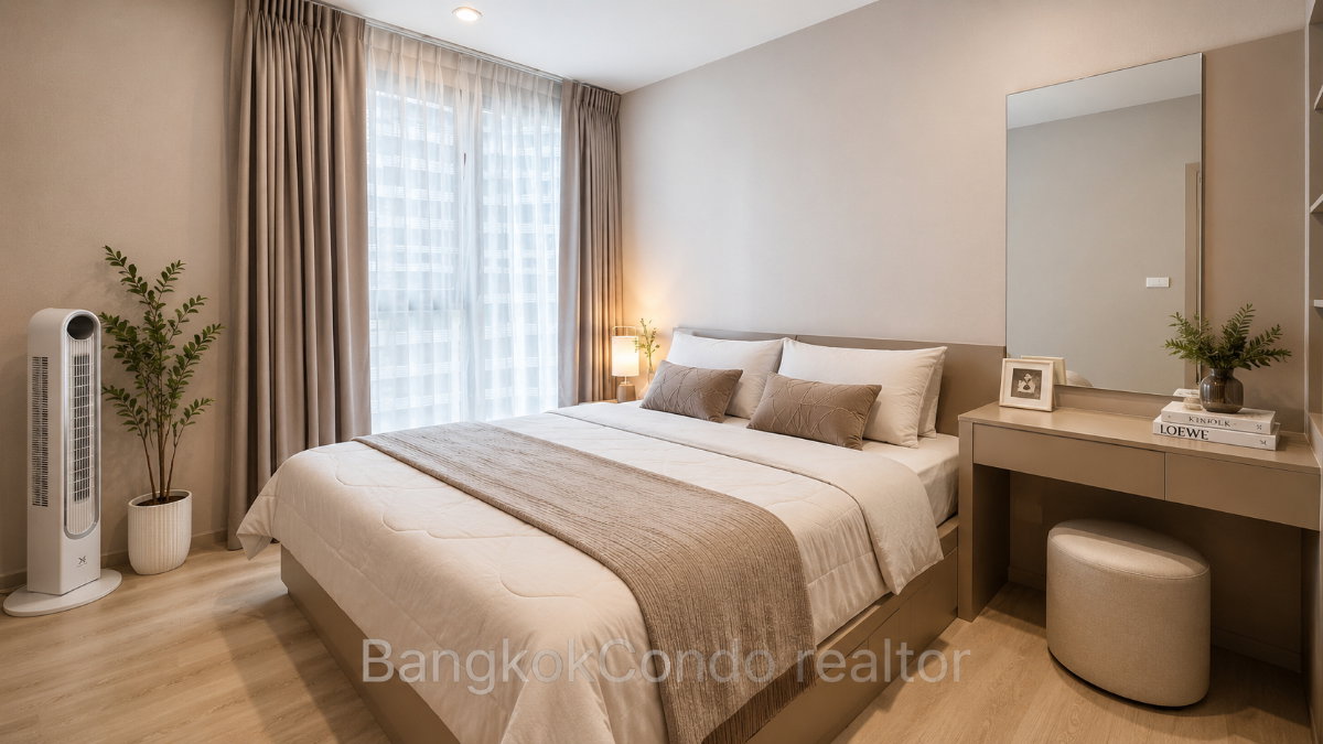 2-Bedroom Condo for Rent at IDEO Mobi Sukhumvit Eastpoint (53 sqm) — Bang Chak BTS