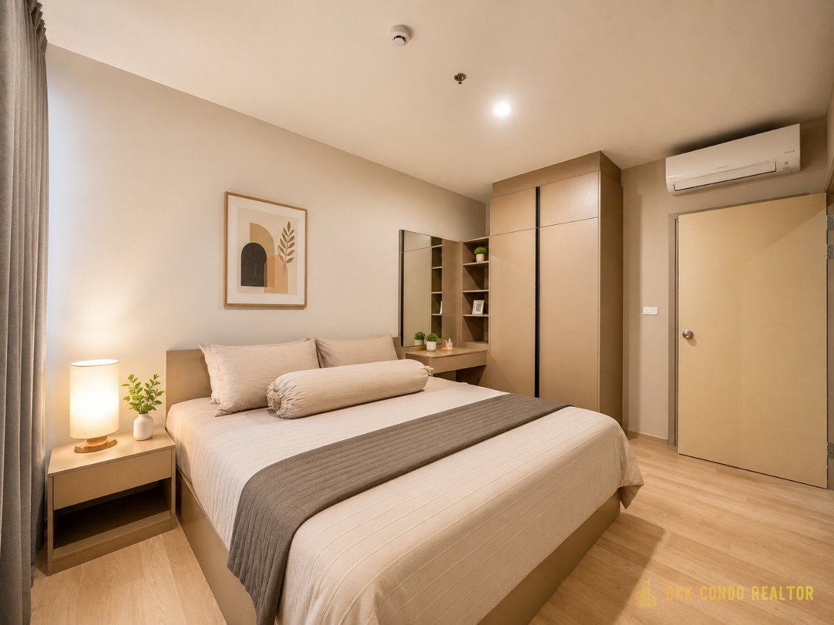 2-Bedroom Condo for Rent at IDEO Mobi Sukhumvit Eastpoint (53 sqm) — Bang Chak BTS