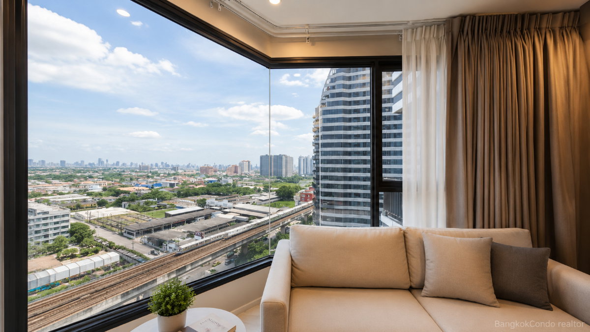 2-Bedroom Condo for Rent at IDEO Mobi Sukhumvit Eastpoint (53 sqm) — Bang Chak BTS