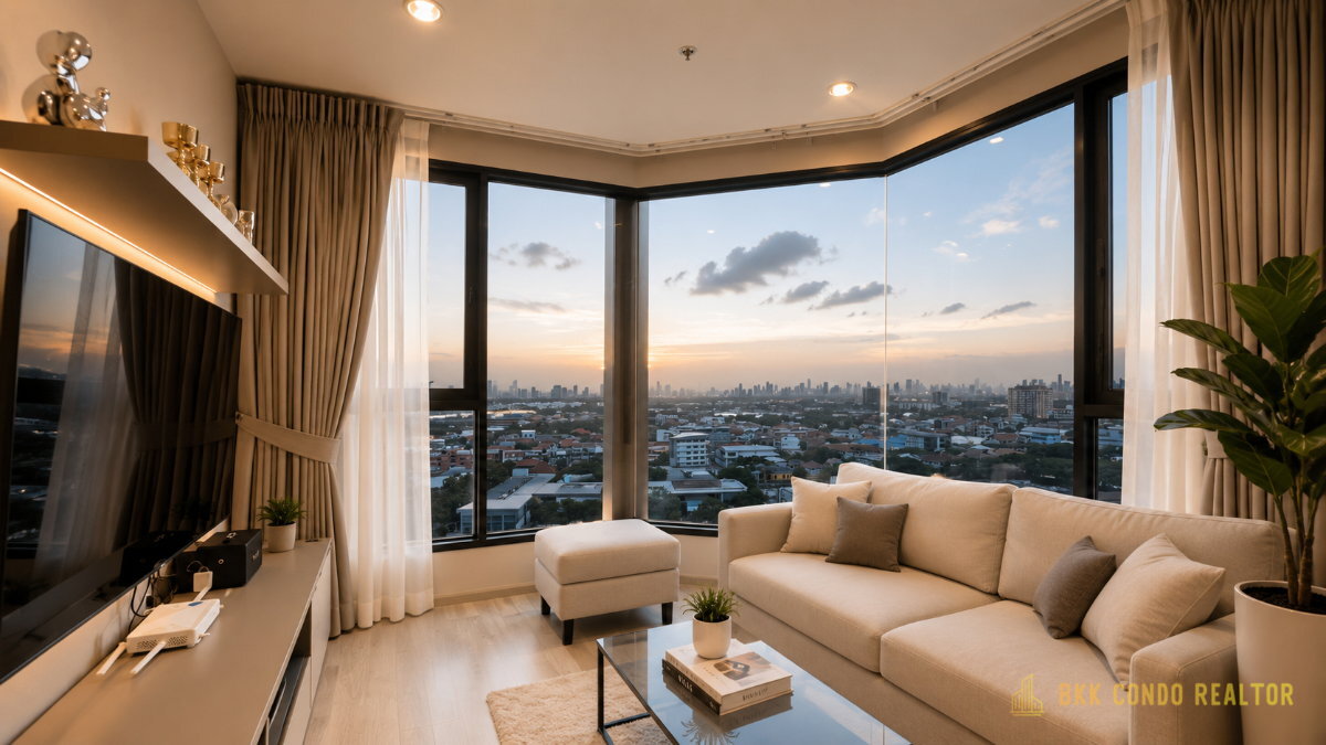 2-Bedroom Condo for Rent at IDEO Mobi Sukhumvit Eastpoint (53 sqm) — Bang Chak BTS