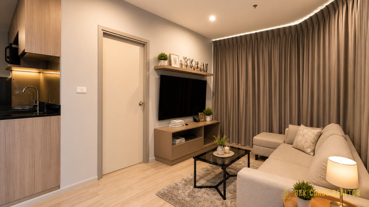 2-Bedroom Condo for Rent at IDEO Mobi Sukhumvit Eastpoint (53 sqm) — Bang Chak BTS