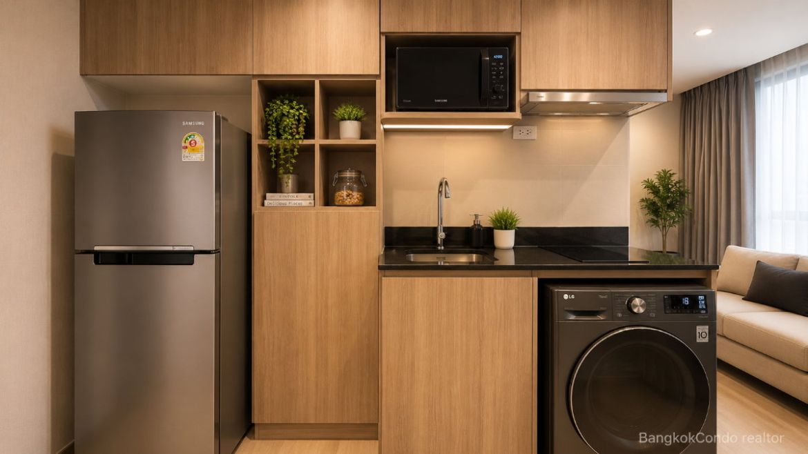 2-Bedroom Condo for Rent at IDEO Mobi Sukhumvit Eastpoint (53 sqm) — Bang Chak BTS