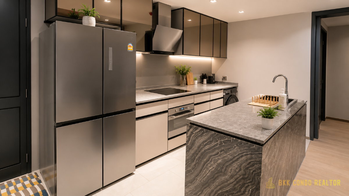 a11432-08 2-Bedroom Condo for Rent at The Reserve Sukhumvit 61 (67.5 sqm) — Ekkamai BTS