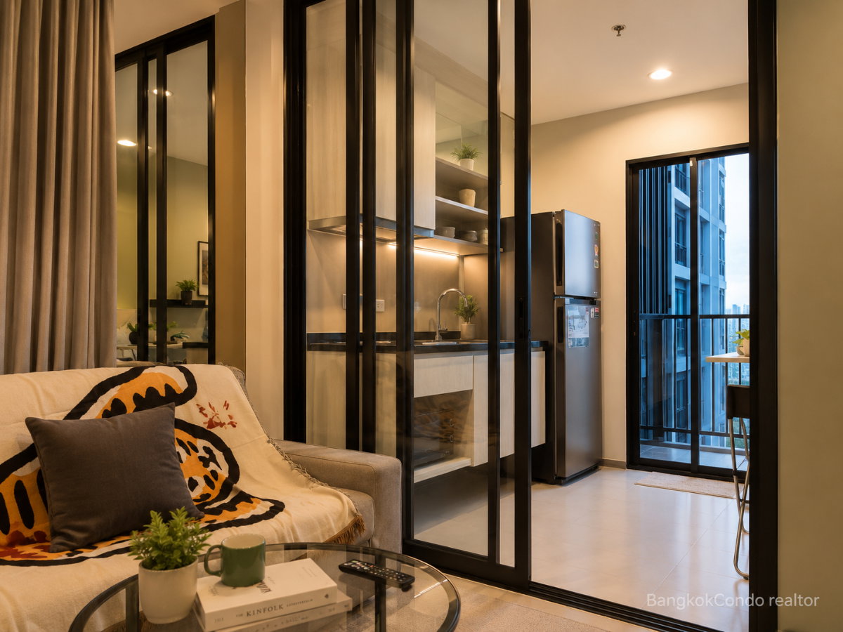 1-Bedroom Condo for Rent at The Base Park East Sukhumvit 77 (31 sqm) — On Nut BTS