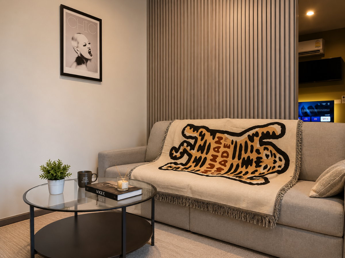 1-Bedroom Condo for Rent at The Base Park East Sukhumvit 77 (31 sqm) — On Nut BTS