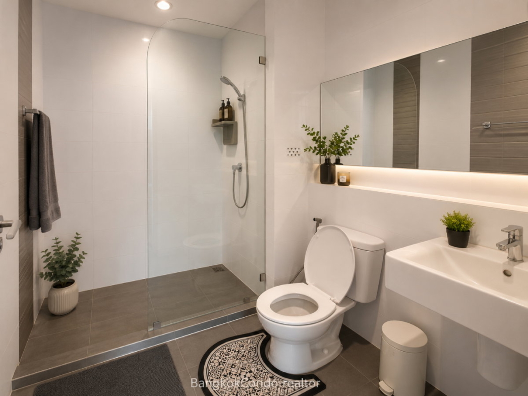 1-Bedroom Condo for Rent at THE LINE Phahon – Pradipat (34 sqm) — Saphan Khwai BTS