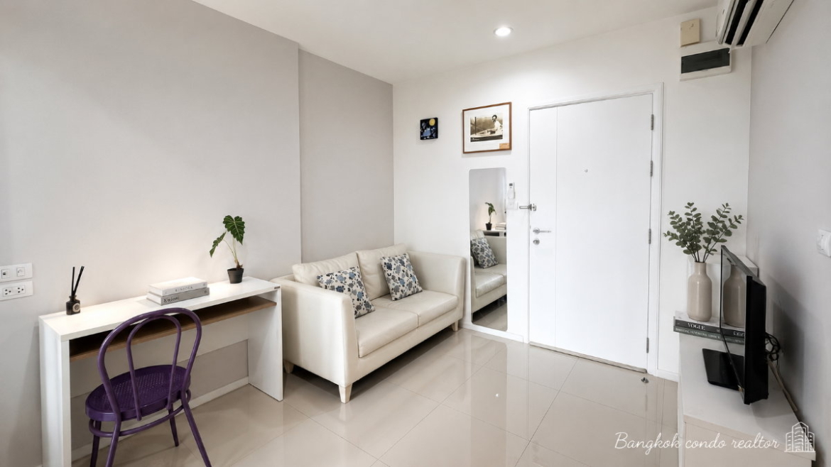 1-Bedroom Condo for Rent at Aspire Sukhumvit 48 (32 sqm) — On Nut BTS