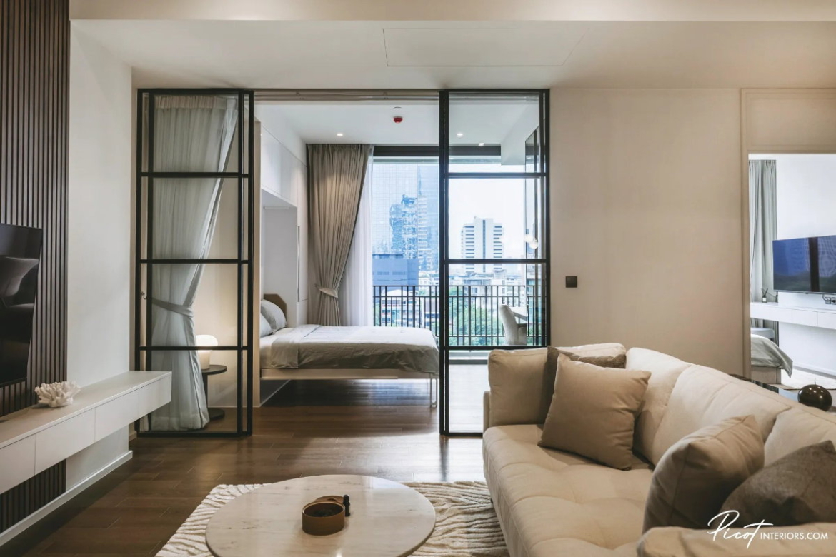 2-Bedroom Condo for Rent at Muniq Langsuan (78 sqm) — Chidlom BTS