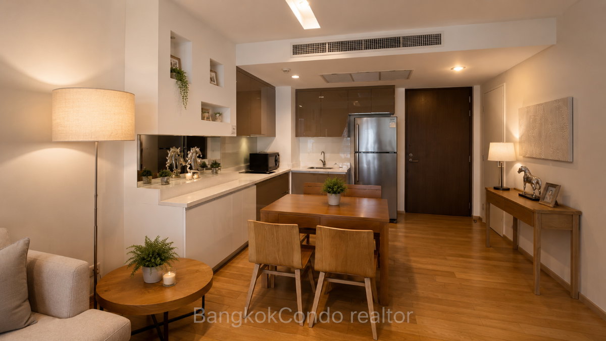 1-Bedroom Condo for Rent at Siri at Sukhumvit (50 sqm) — Thonglor BTS