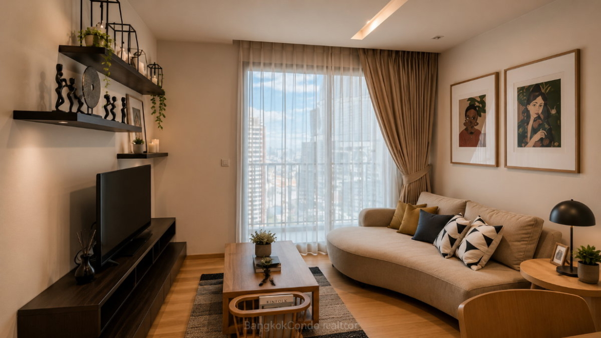 1-Bedroom Condo for Rent at Siri at Sukhumvit (50 sqm) — Thonglor BTS