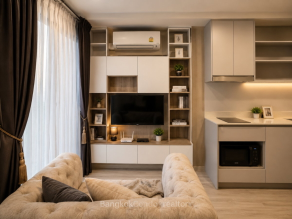 1-Bedroom Condo for Rent at SIGN Sukhumvit 50 (27 sqm) — On Nut BTS
