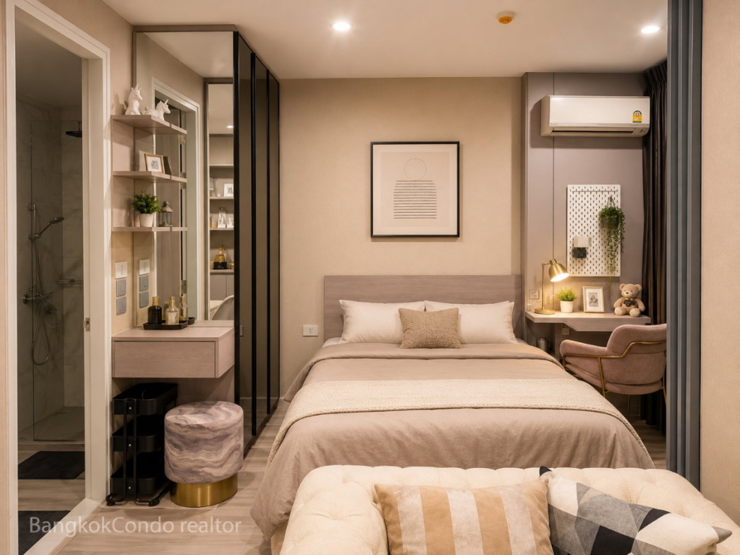 1-Bedroom Condo for Rent at SIGN Sukhumvit 50 (27 sqm) — On Nut BTS