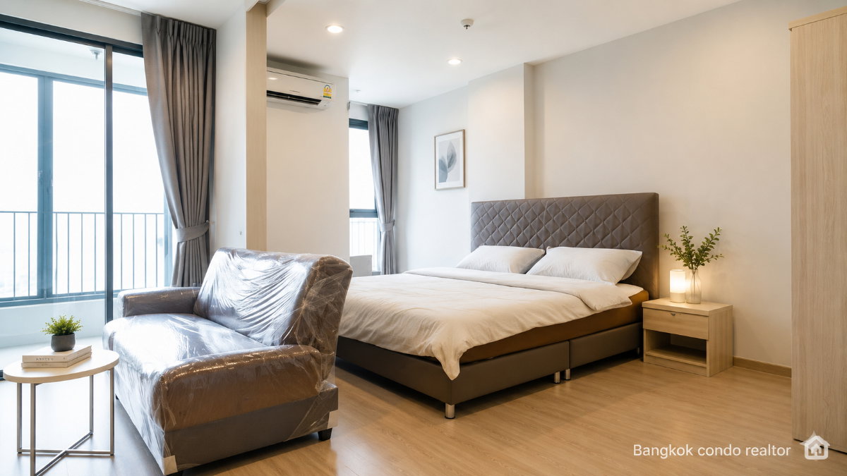 a11528-01 1-Bedroom Condo for Rent at IDEO Q Ratchathewi (34 sqm) — Ratchathewi BTS