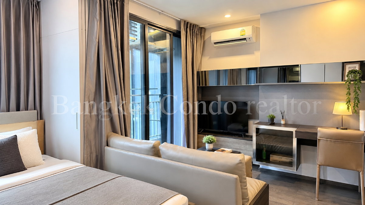 1-Bedroom Condo for Rent at IDEO Q Siam – Ratchathewi (30 sqm) — Ratchathewi BTS