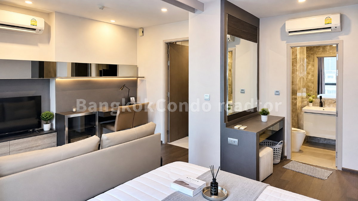 1-Bedroom Condo for Rent at IDEO Q Siam – Ratchathewi (30 sqm) — Ratchathewi BTS