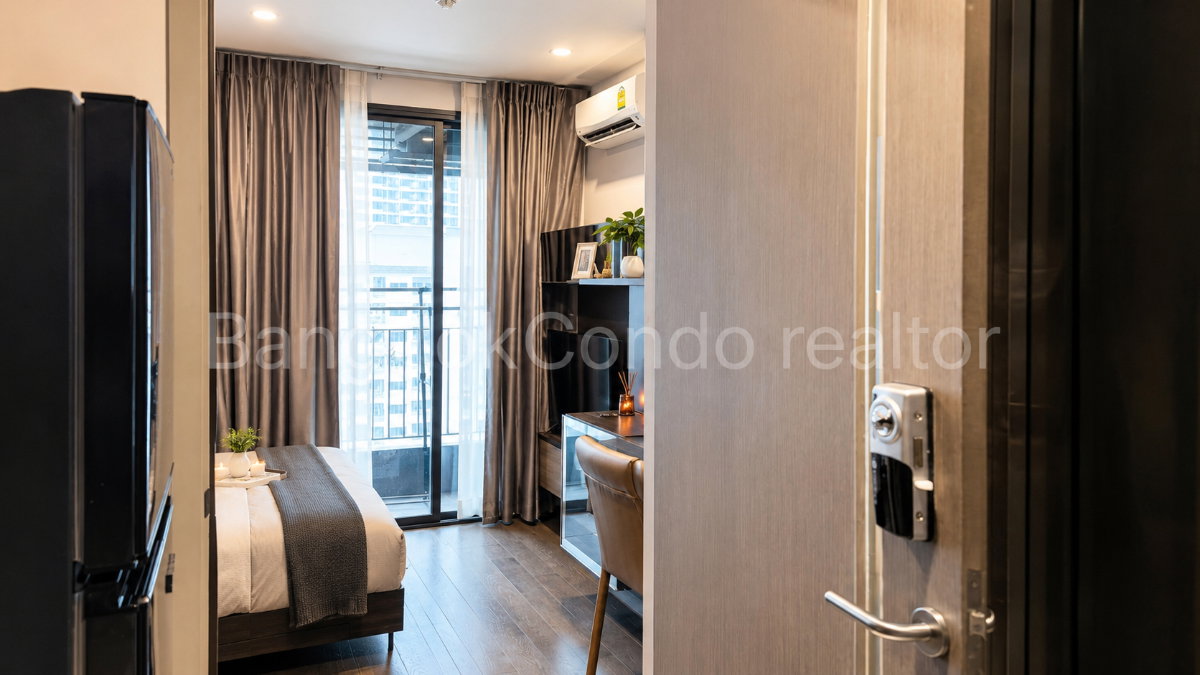 1-Bedroom Condo for Rent at IDEO Q Siam – Ratchathewi (30 sqm) — Ratchathewi BTS