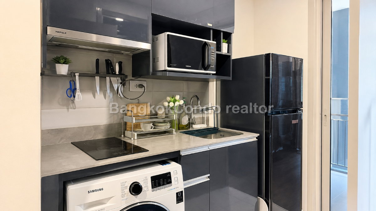 1-Bedroom Condo for Rent at IDEO Q Siam – Ratchathewi (30 sqm) — Ratchathewi BTS