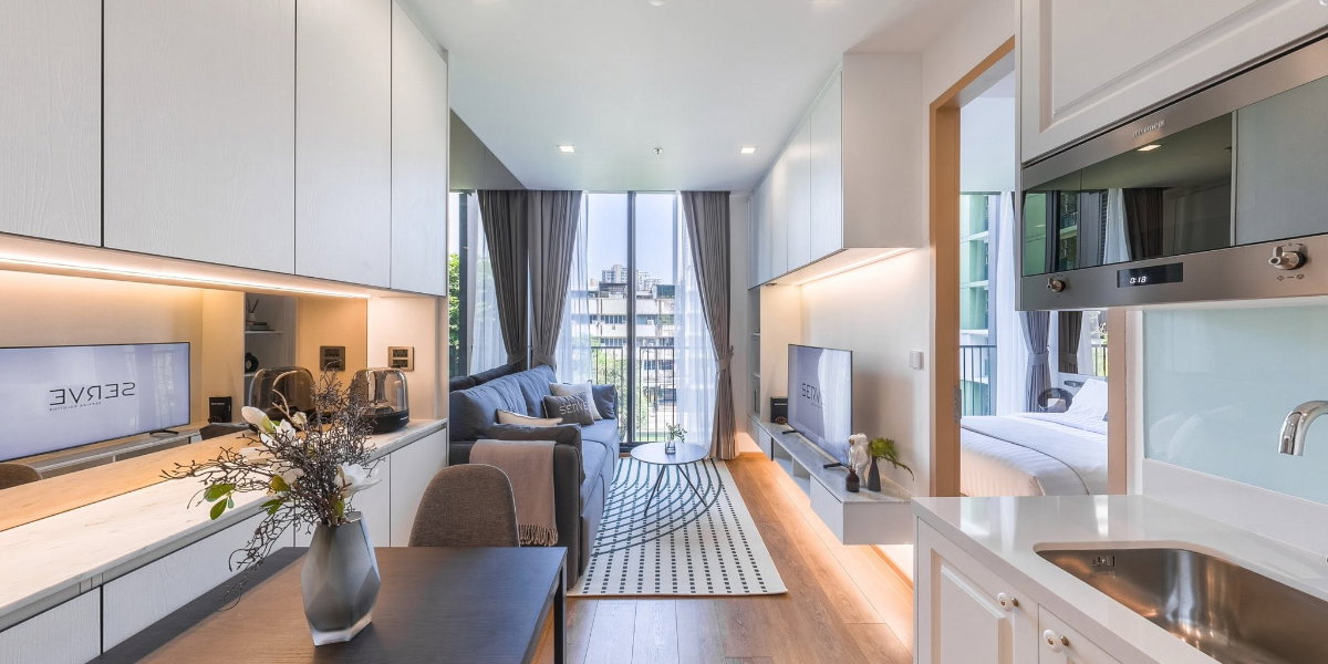 1-Bedroom Condo for Rent at Noble BE 33 (34.33 sqm) — Phrom Phong BTS