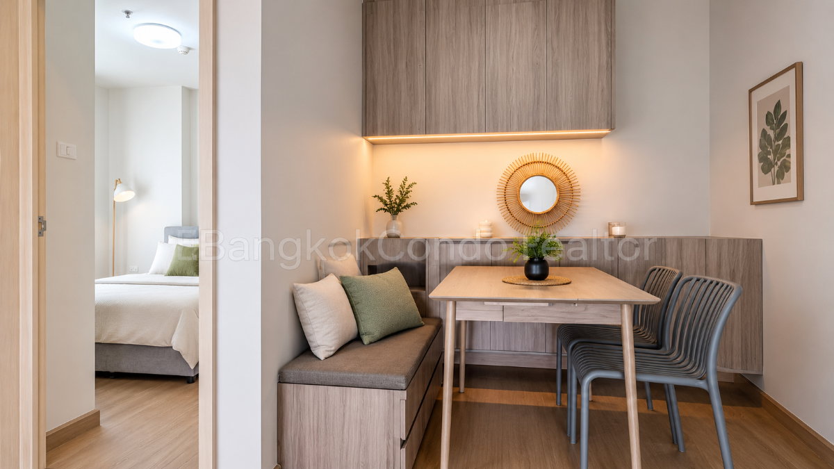 2-Bedroom Condo for Rent at Supalai Veranda Rama 9 (62.5 sqm) — Rama 9 MRT