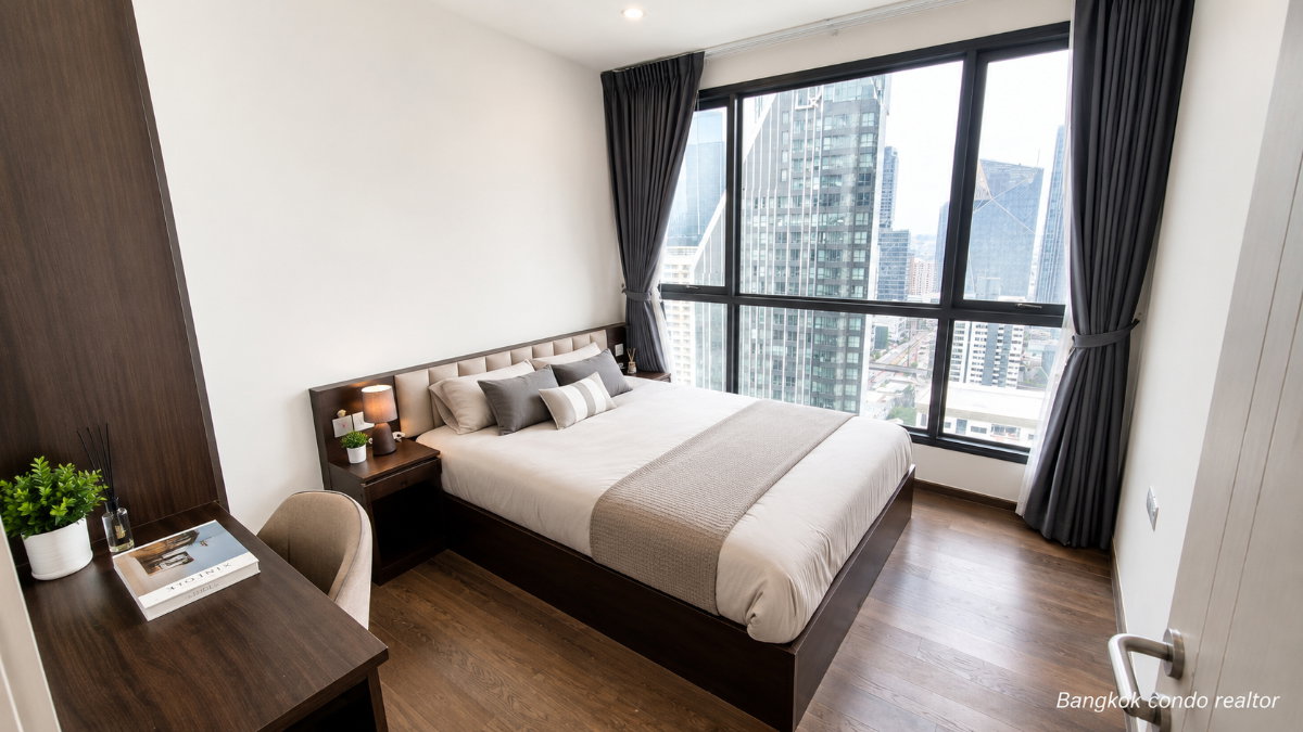 2-Bedroom Condo for Rent at IDEO Q Siam – Ratchathewi (50 sqm) — Ratchathewi BTS