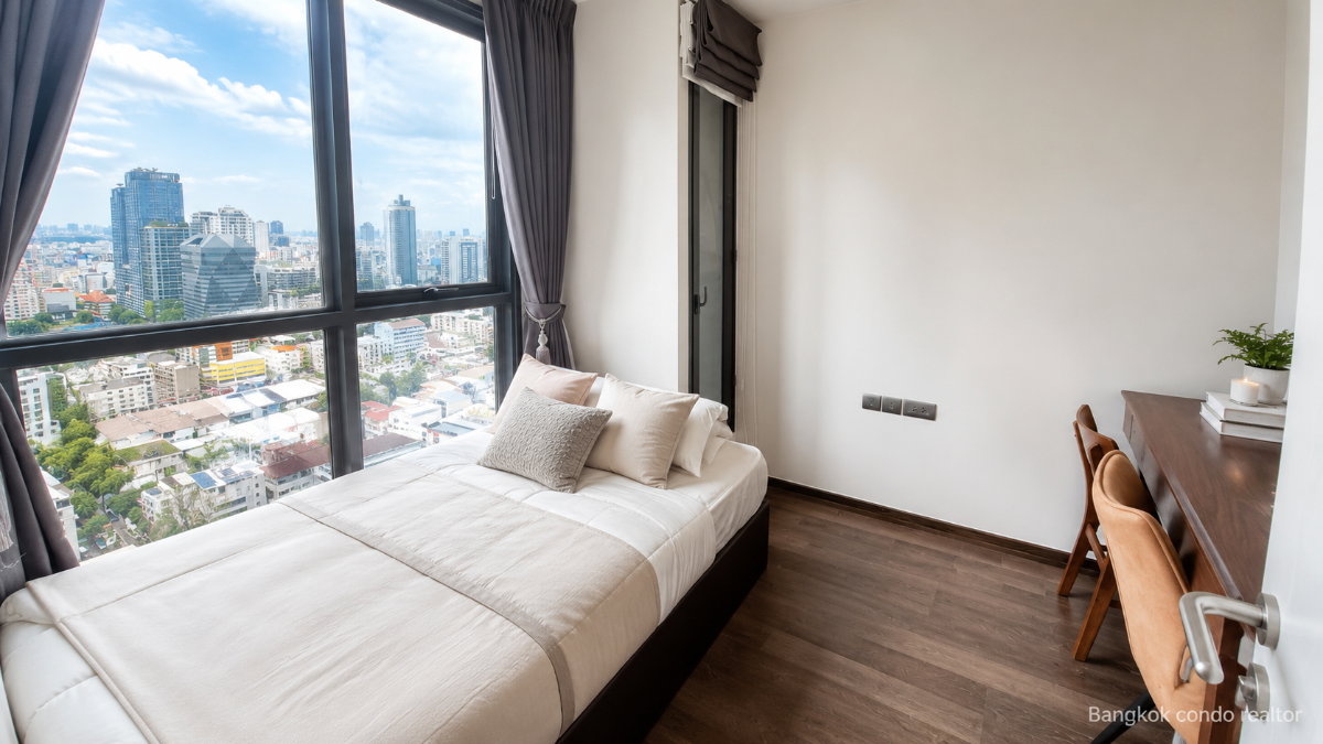 2-Bedroom Condo for Rent at IDEO Q Siam – Ratchathewi (50 sqm) — Ratchathewi BTS