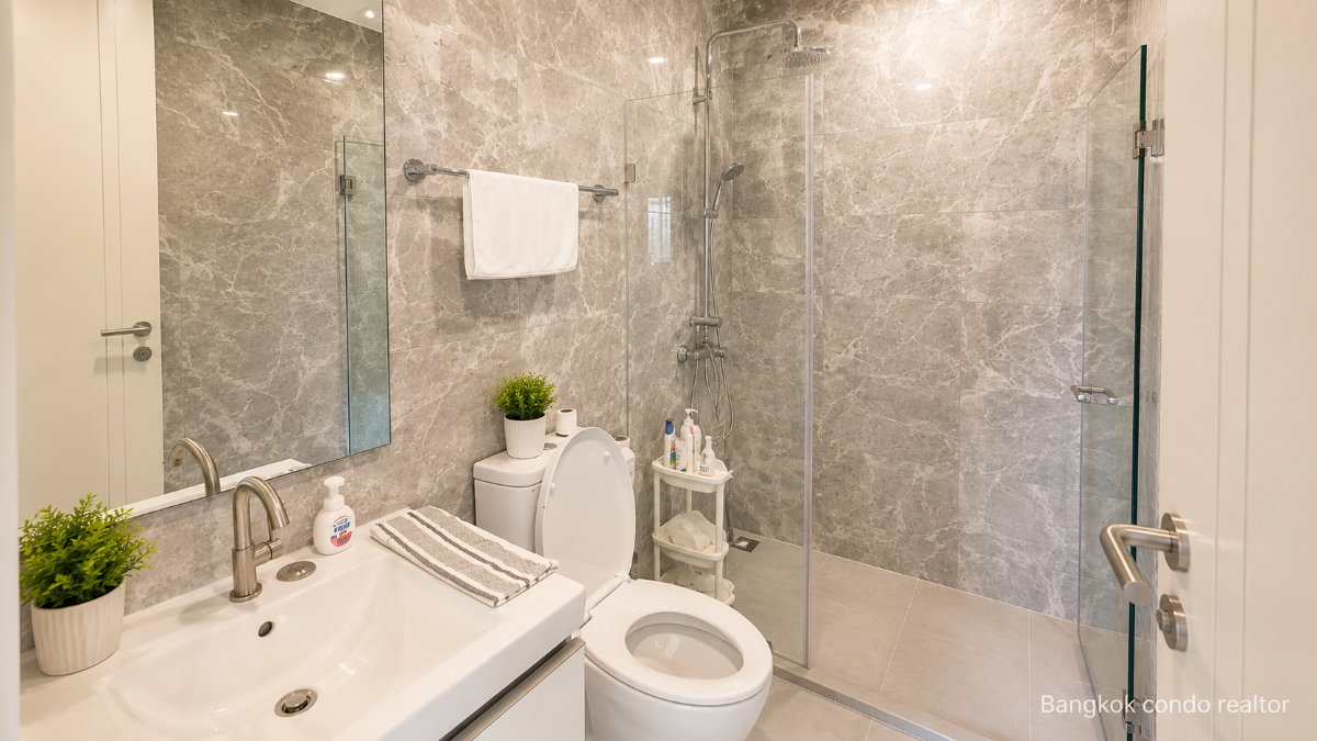 2-Bedroom Condo for Rent at IDEO Q Siam – Ratchathewi (50 sqm) — Ratchathewi BTS