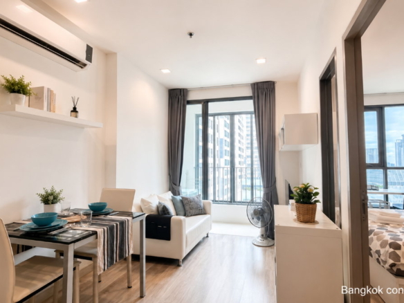 1-Bedroom Condo for Rent at IDEO Mobi Sukhumvit 81 (31 sqm) — On Nut BTS