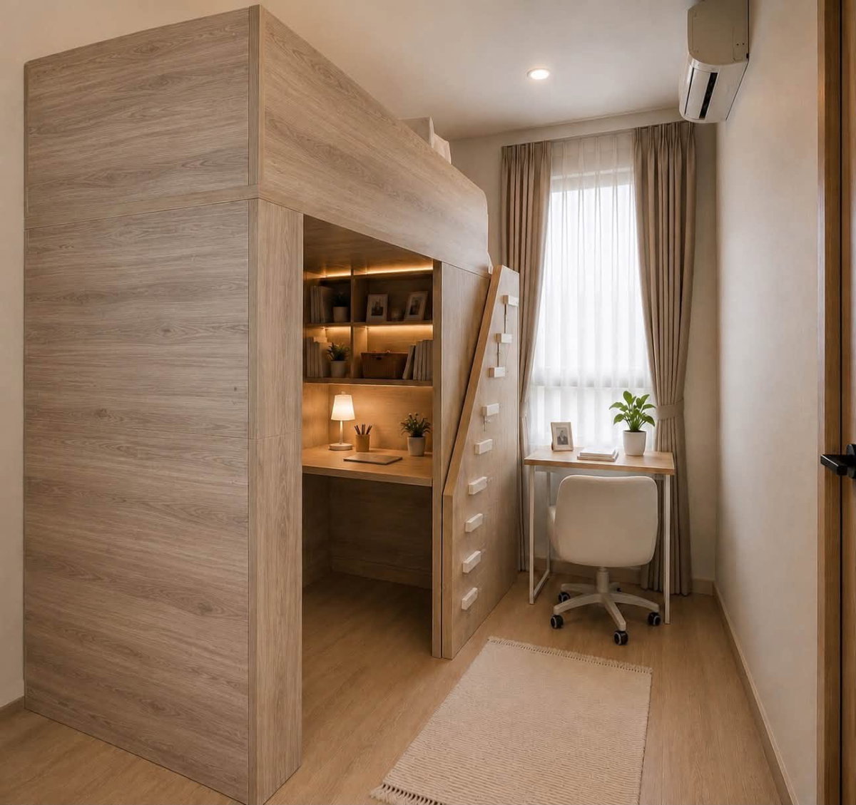 2-Bedroom Condo for Rent at Skyrise Avenue Sukhumvit 64 (44 sqm) — Punnawithi BTS
