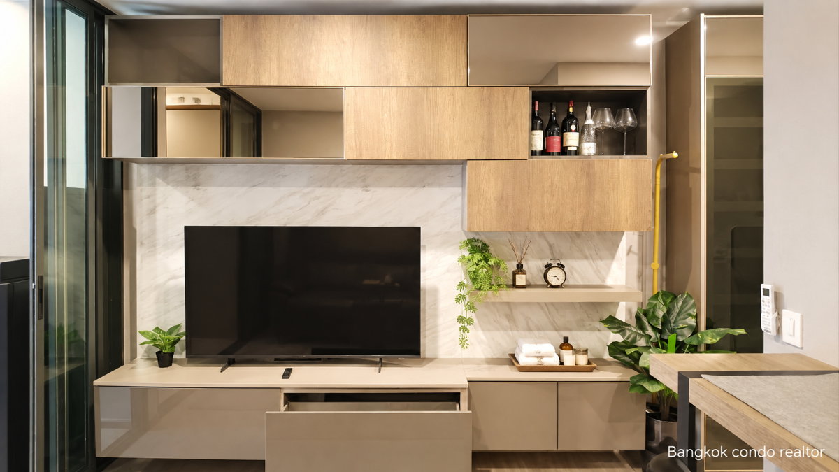 1-Bedroom Condo for Rent at Aspire Onnut Station (31 sqm) — On Nut BTS