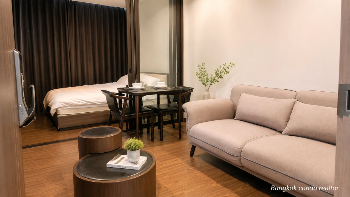 1-Bedroom Condo for Rent at THE LINE Sukhumvit 71 (31 sqm) — Phra Khanong BTS