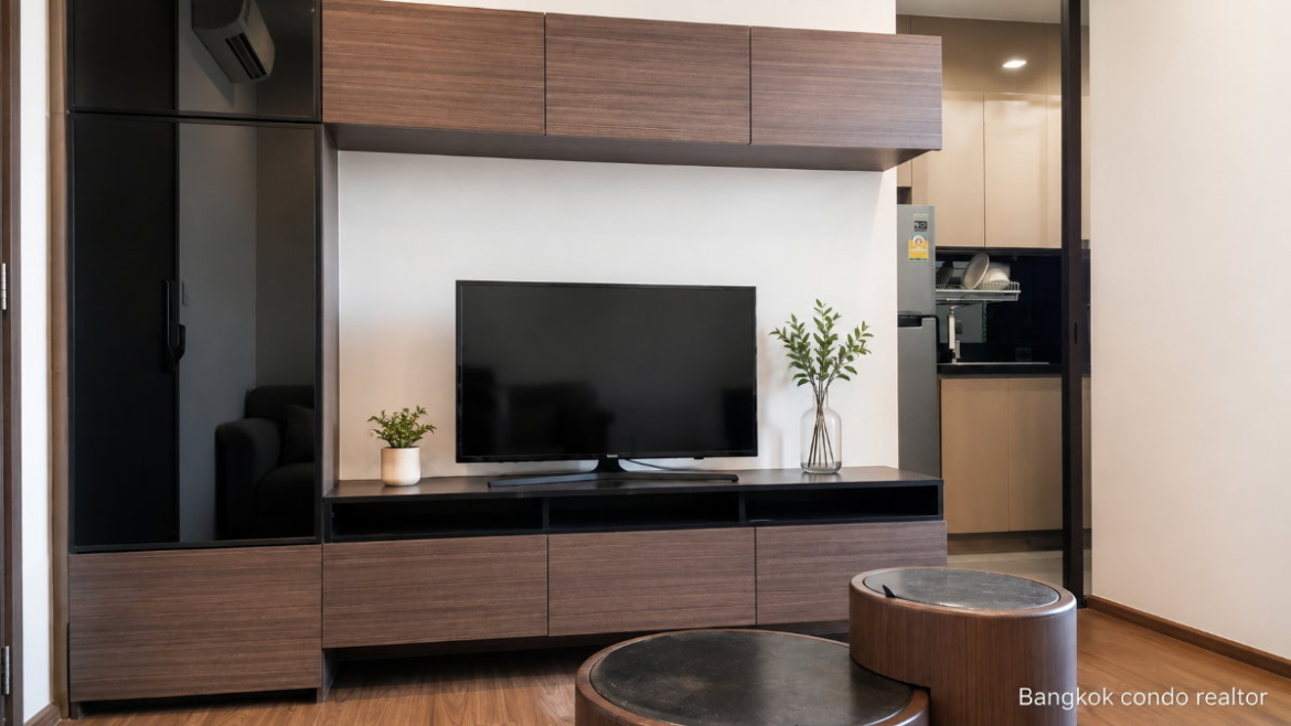 1-Bedroom Condo for Rent at THE LINE Sukhumvit 71 (31 sqm) — Phra Khanong BTS