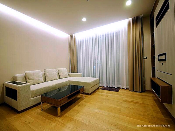 2-Bedroom Condo for Rent at The Address Asoke (65 sqm) — Phetchaburi MRT