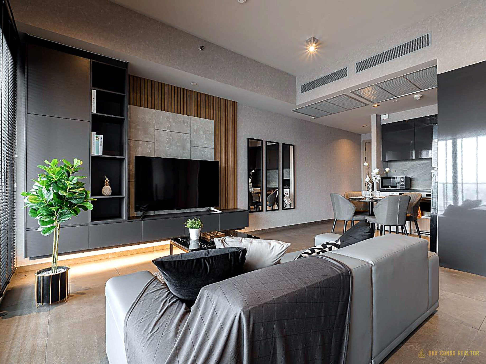 2-Bedroom Condo for Rent at The Lofts Asoke (86 sqm) — MRT Phetchaburi