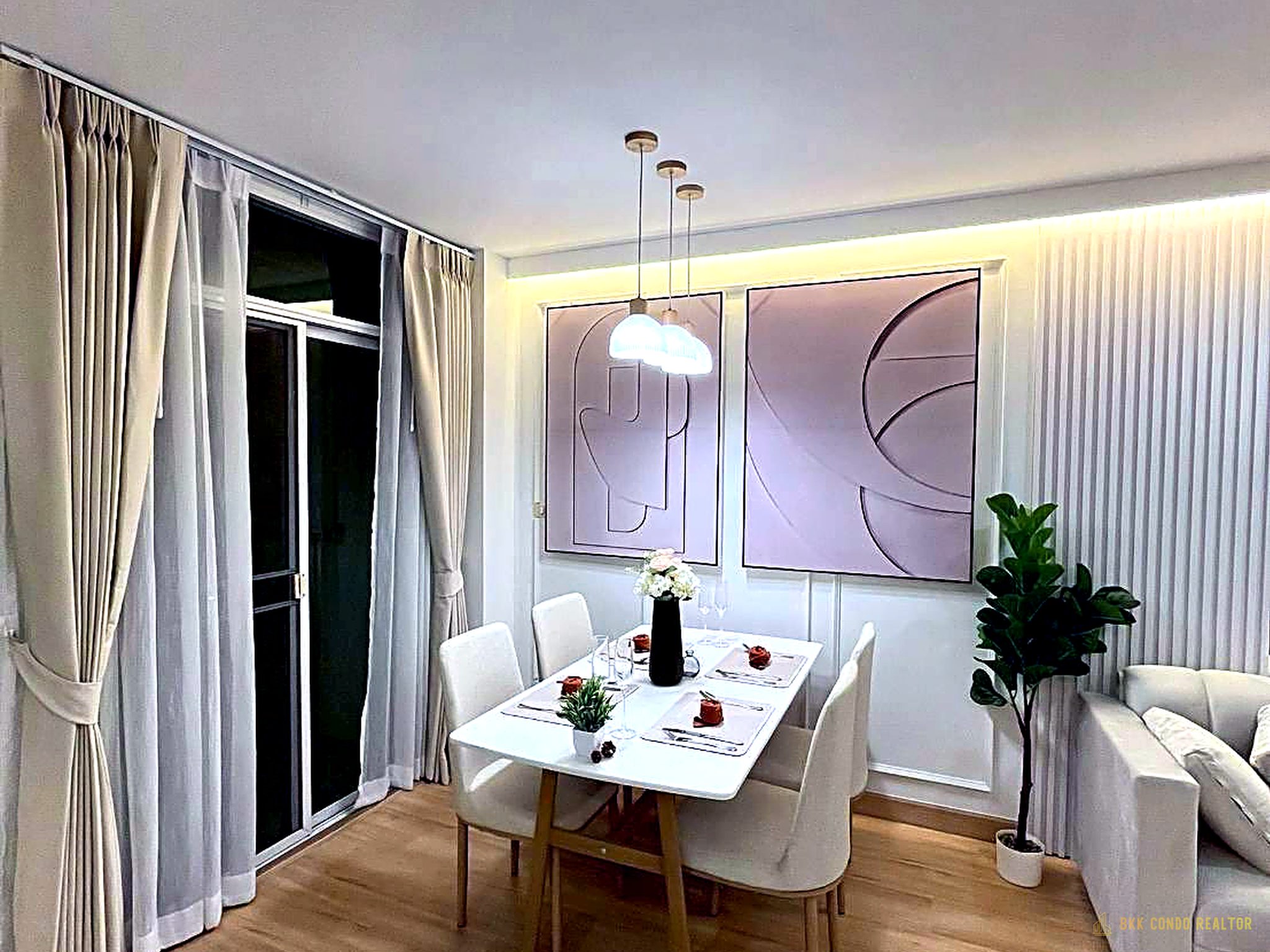 2-Bedroom Condo for Rent at S Condo Sukhumvit 50 (60 sqm) — On Nut BTS