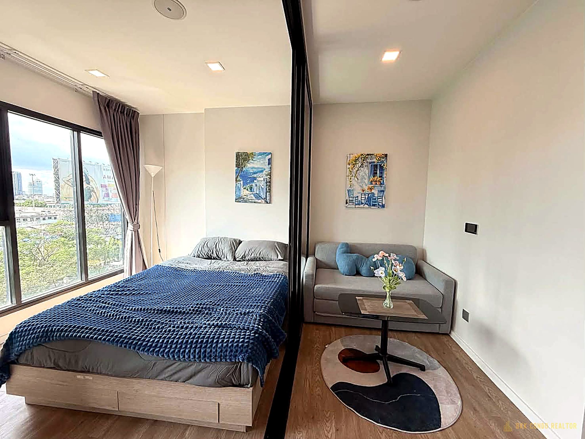 Studio Condo for Rent at Modiz Sukhumvit 50 (24 sqm) — On Nut BTS