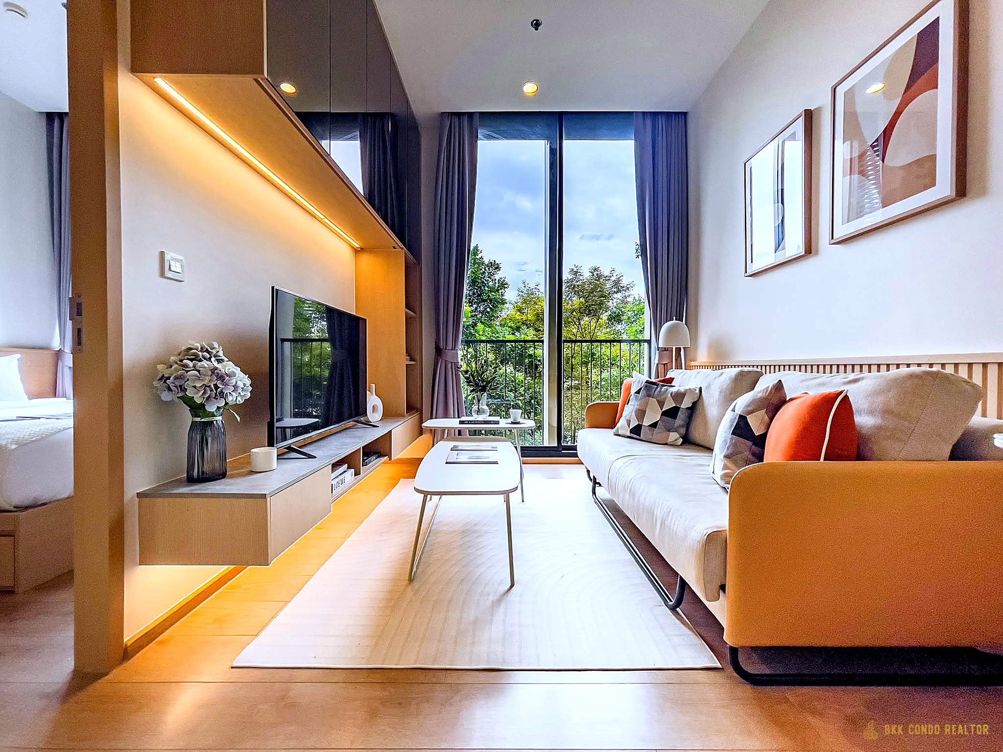 1-Bedroom Condo for Rent at Noble BE19 (37 sqm) — Nana BTS