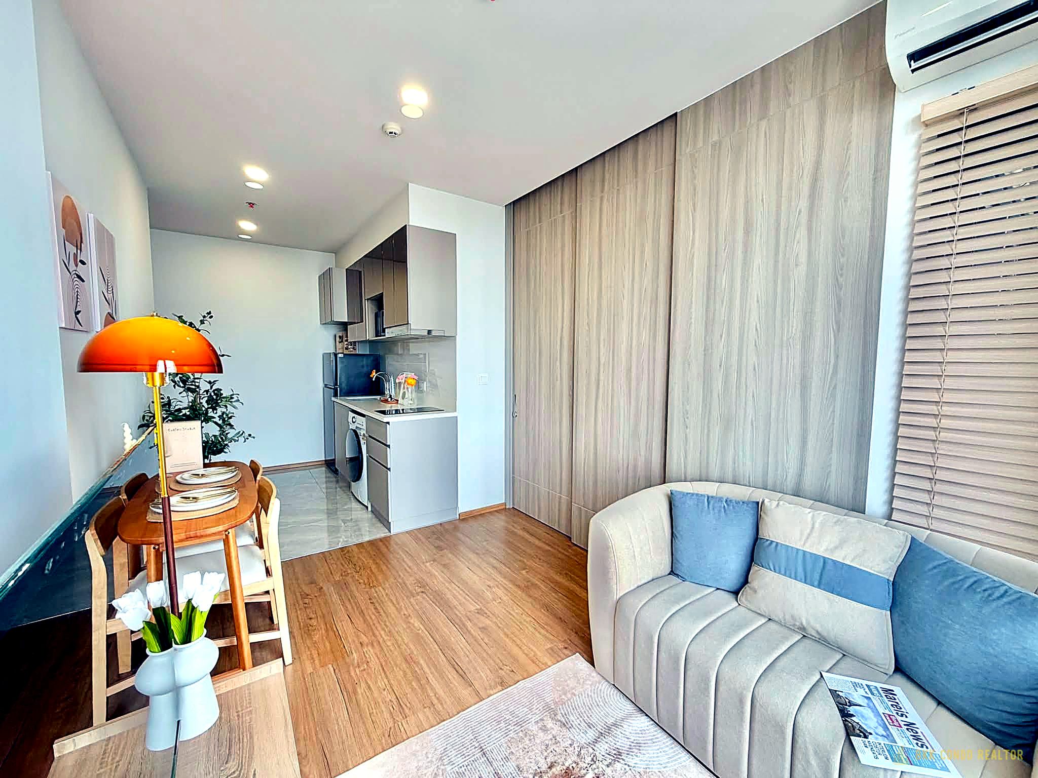 1-Bedroom Condo for Rent at Cloud Thonglor – Phetchaburi (32 sqm) — MRT Phetchaburi