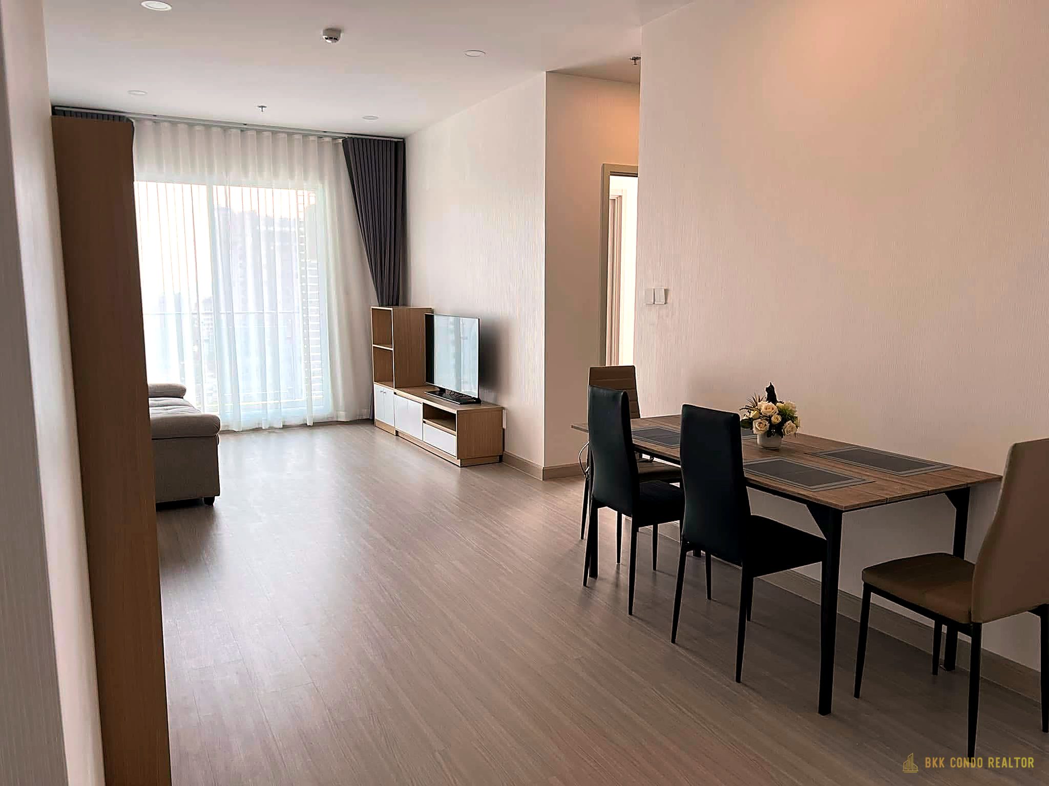 2-Bedroom Condo for Rent at Supalai Premier Si Phraya – Samyan (73 sqm) — Samyan MRT