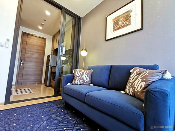 1-Bedroom Condo for Rent at THE LINE Phahol-Pradipat (34 sqm) — Saphan Khwai BTS