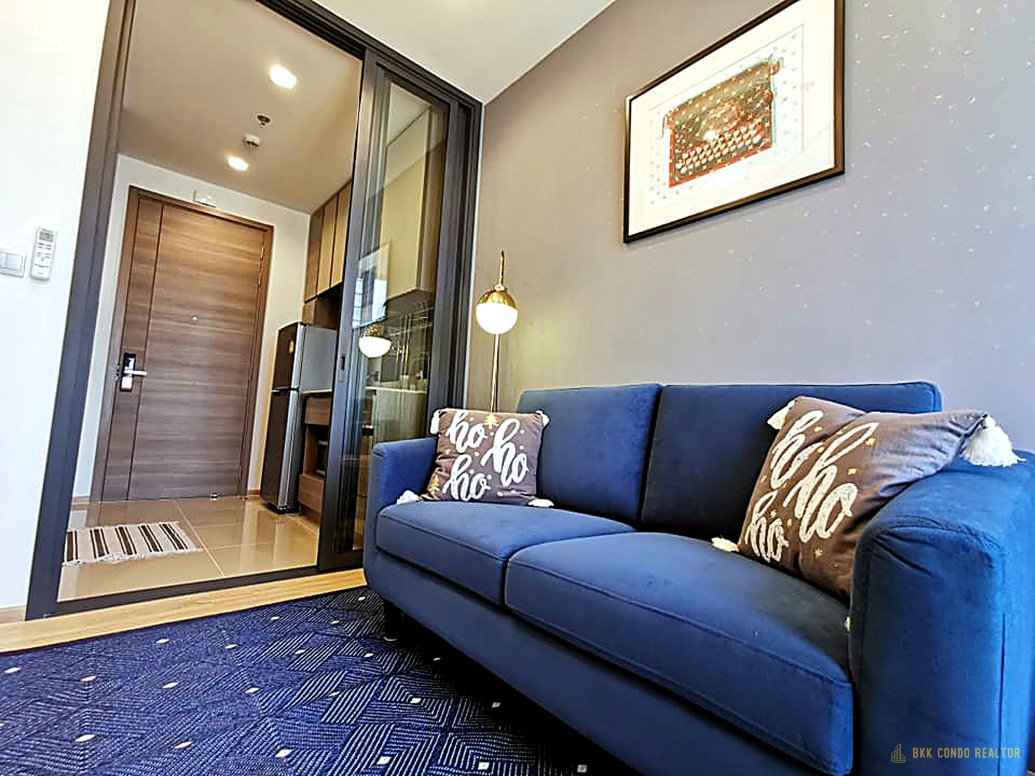 1-Bedroom Condo for Rent at THE LINE Phahol-Pradipat (34 sqm) — Saphan Khwai BTS