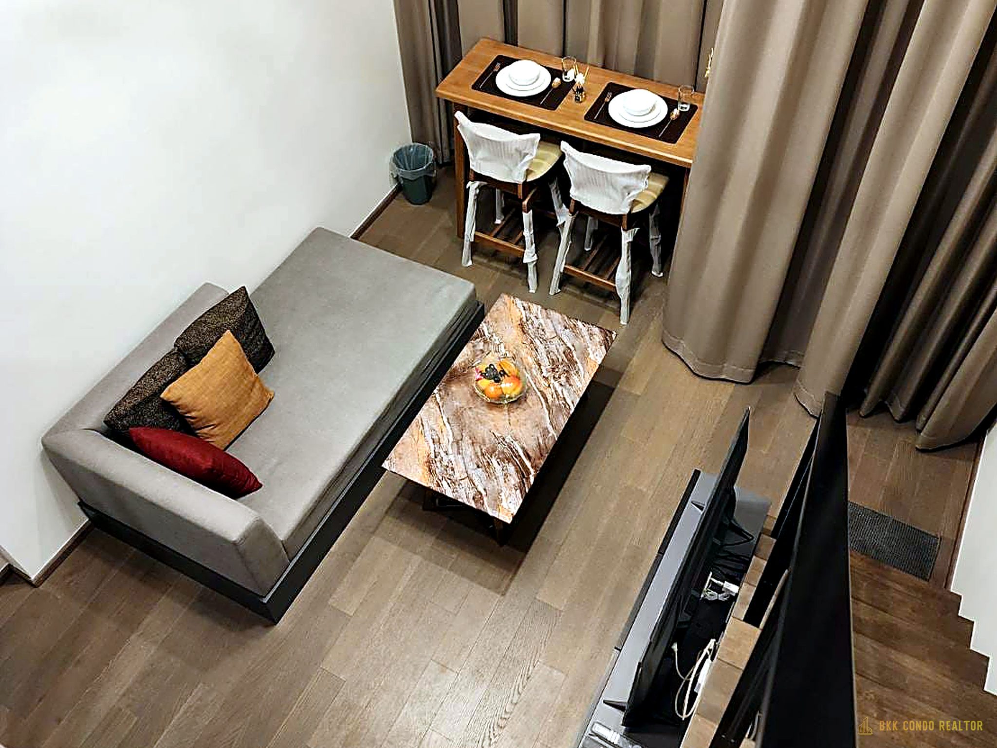 1-Bedroom Condo for Rent at Park Origin Chula-Samyan (36 sqm) — Sam Yan MRT